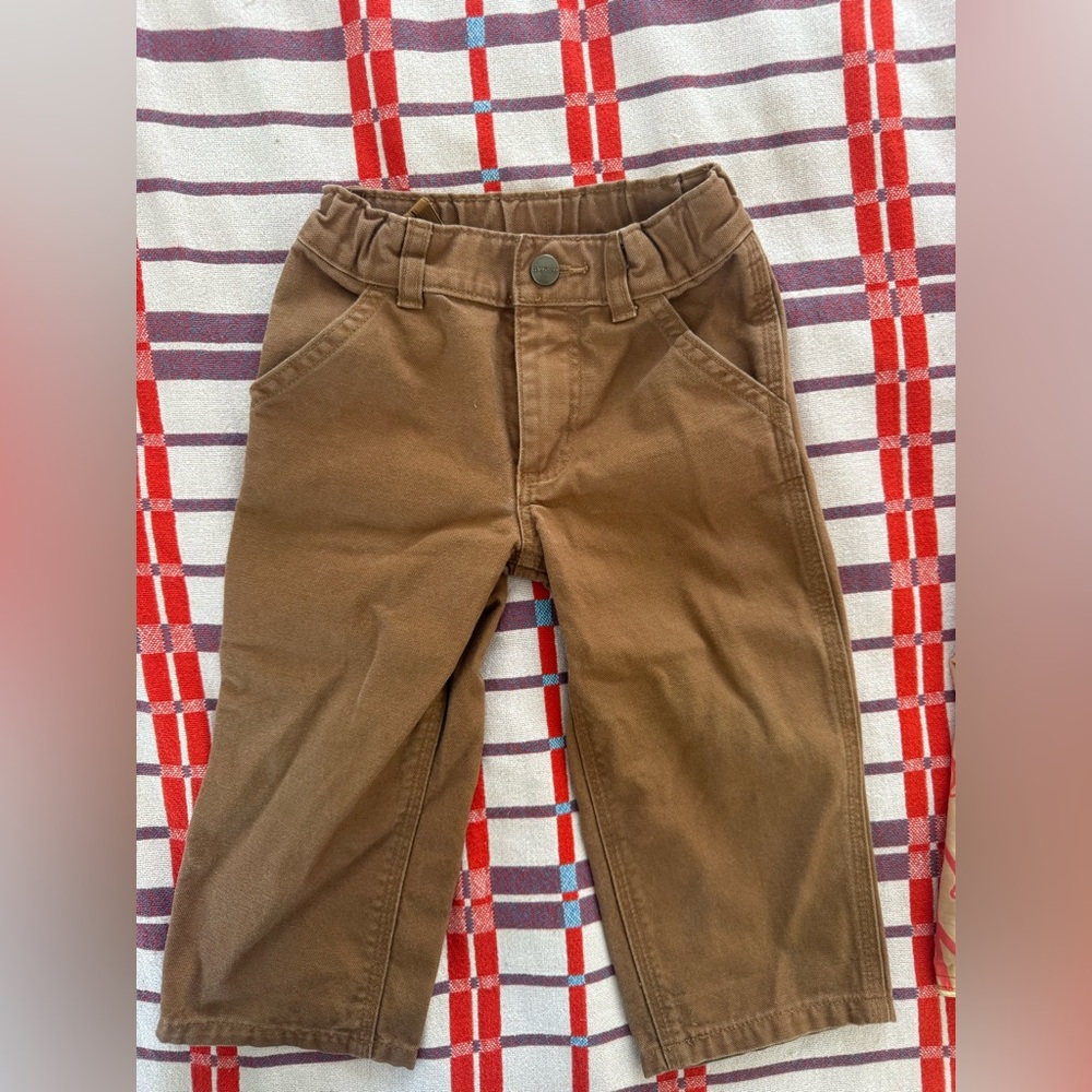 Carhartt 2T canvas pants